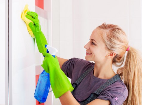 Cleaner in Kingston providing professional home cleaning service