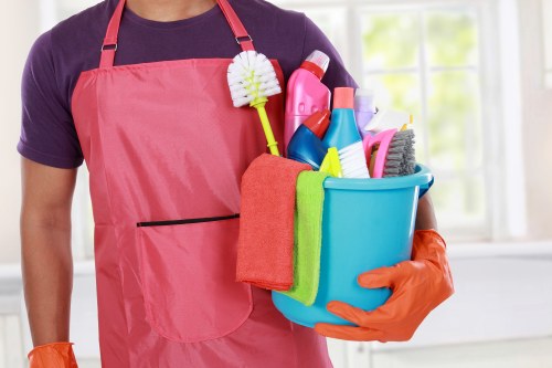 Detailed kitchen cleaning during tenancy cleaning in Kingston