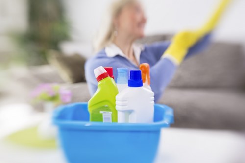 Kingston Cleaners sustainability approach with recycling and emissions reduction